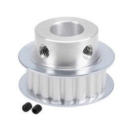 sourcing map Aluminium XL Timing Belt Pulley Flange for 10 mm Belt 20 Teeth 12 mm Bore DE de
