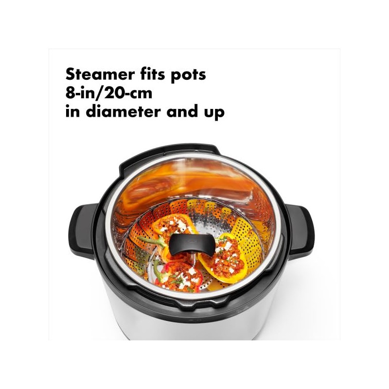 OXO Good Grips Stainless Steel Steamer With Extendable Handle