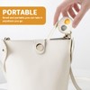 Pack of 2 Bag Holder for Table, Foldable Bag Hook,