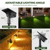 Kingsyard Solar Lights Outdoor Waterproof IP68, 47 LEDs 3 Lighting