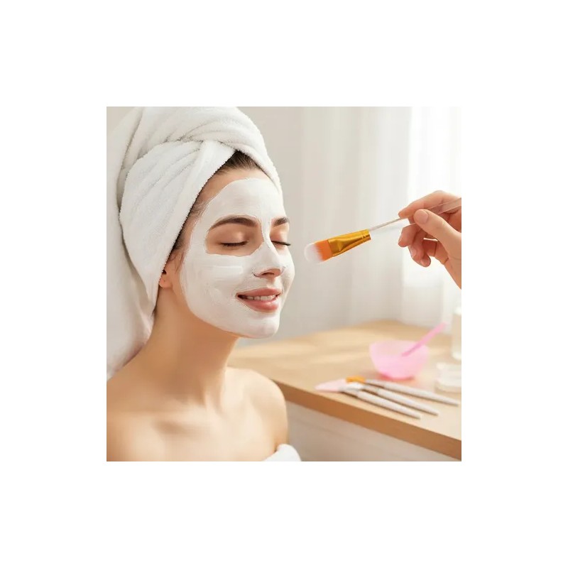 Kit 48 Brochas Premium Para Mascarilla Facial Serum Spa