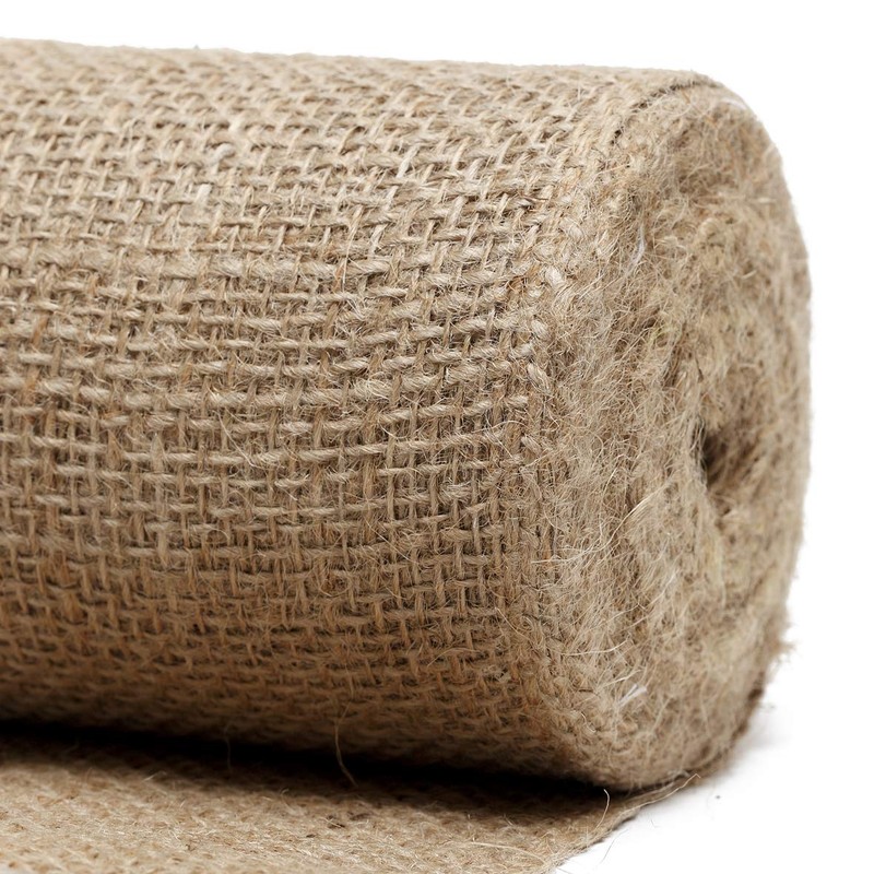 La cordeline JN28 Natural Jute Strip 10m, 22cm wide