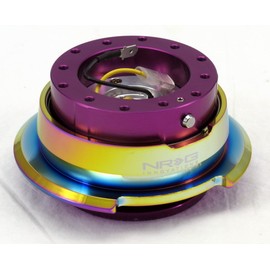 NRG Innovations SRK-280PP/MC Quick Release (Purple Body/Titanium Chrome Ring)