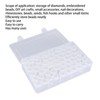 60pcs Diamond Painting Storage Containers Portable Plastic Bead Storing Bottle