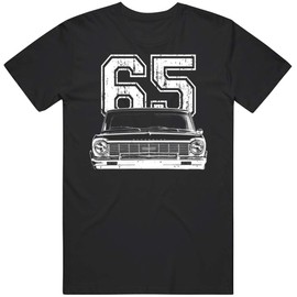 1965 Chevy Nova Ss Front Grill View with Year T Shirt M Black