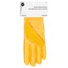 Dritz Machine Grip, Yellow, Large, 1 Pair Quilting Gloves, 2