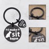 Dog Trainer Appreciation Gifts - Inspirational Keychain for Coach, Walker,