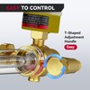 ARCCAPTAIN Argon/CO2/Helium Regulator with 8.2FT Inert Gas Welding Hose, MIG
