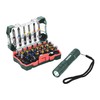 Metabo - Bit Box Sp, 29Piece + Mini Flash Light
