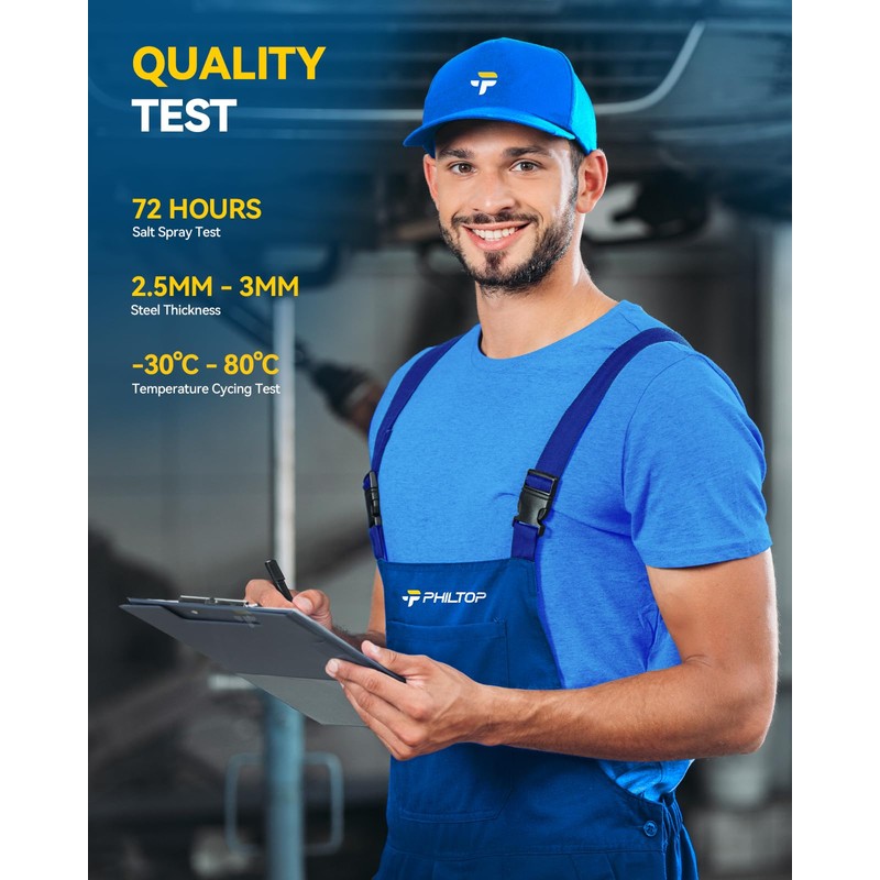 PHILTOP Front Struts Shock Absorbers 172367/172368,Automotive Replacement Shocks For 2007-2012