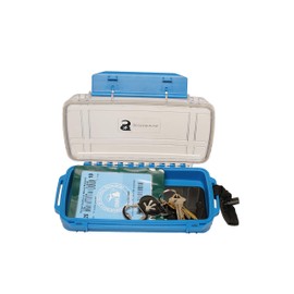 geckobrands Waterproof Dry Box - Medium, Neon Blue