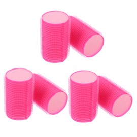 IWOWHERO 12pcs Self-grip Sponge Hair Rollers Curlers for Women Boys and Girls for Sleeping Easy Use Curling Tool for Stylish Waves