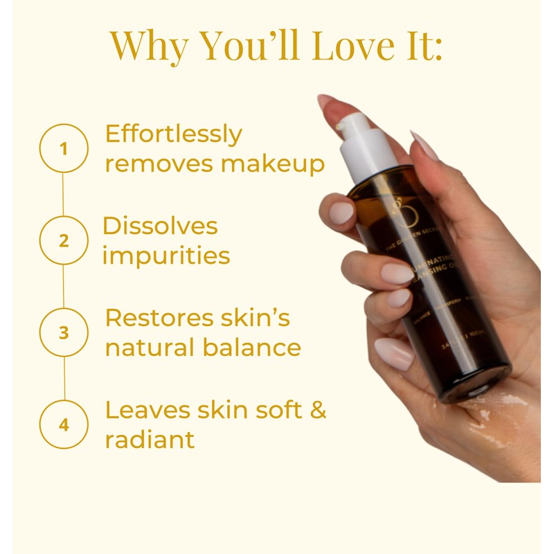 The Golden Secrets Illuminating Cleansing Oil