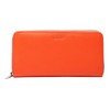 Esquire Viktoria Zip Around Wallet Flame Orange, Flame orange, Classic