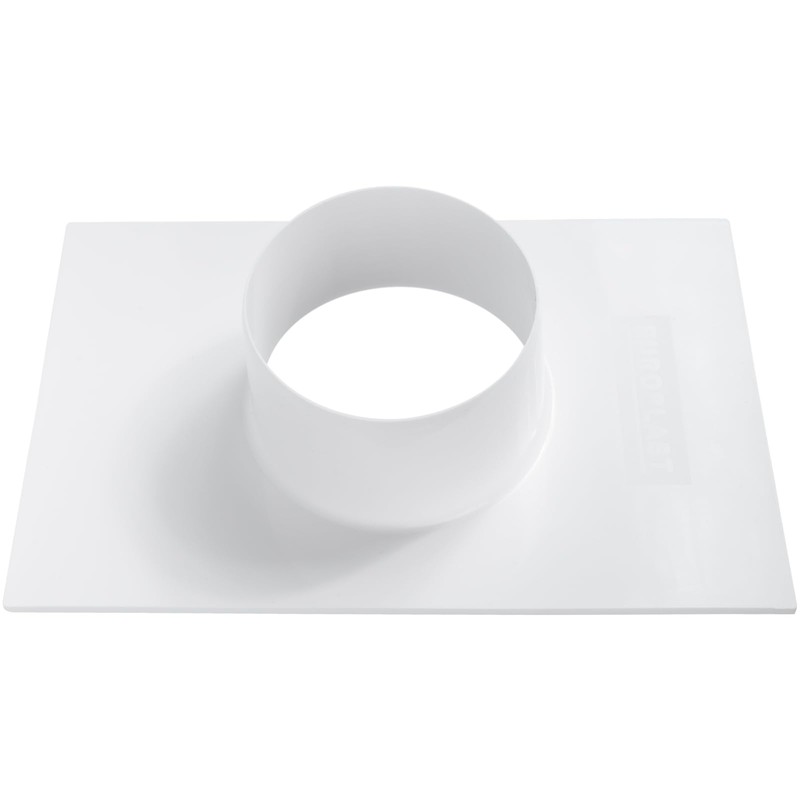 Vent Systems 4" Inch White Duct Connector Flange – 2