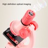 Kids Microscope Set Clear Image Source Science Educational Magnifier Toy