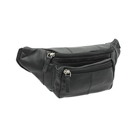 VISCONTI Leather Bumbag Style 720 Black