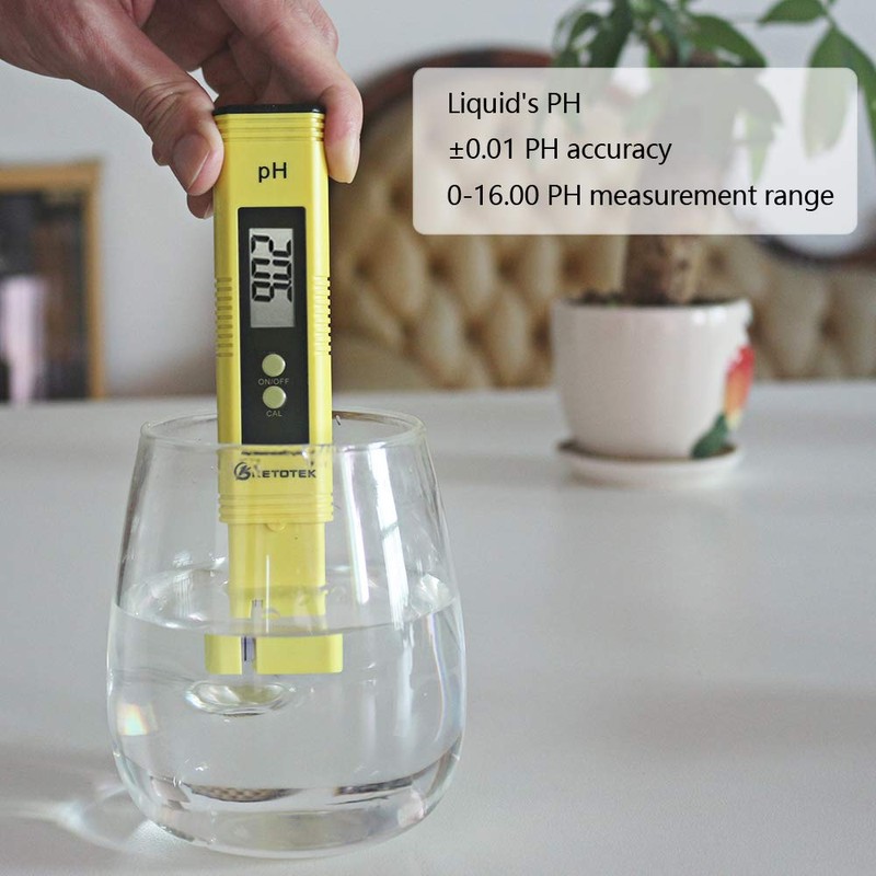 KETOTEK Digital PH Meter for Water, PH Pen Meter with