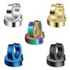 CrazyPiercing Stainless Steel Mens Womens Hoop Earrings Piercings Huggie Hypoallergenic