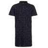 Henry Terre Men's Short-Sleeved Nightdress with Grid Lines, Chest Pocket,