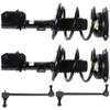 TFGCSG Struts Quick 4PCS Front Complete Strut Spring Assembly Stabilizer