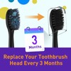 Toothbrush Replacement Heads Compatible with Burst Sonic Electric Toothbrush -