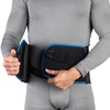 OTC Lumbosacral Orthosis Support Heavy Duty Back Brace Trutek, Black,