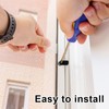 25pcs 3/8in Nylon Window Screen Clips with Screws, Durable Secure