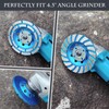 SWIGRANCE 2Pcs Diamond Concrete Grinding Cup Wheels 115mm 4-1/2" Set