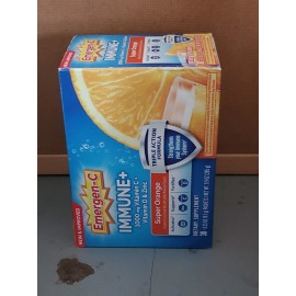 Emergen-C (BB 05/26) Emergen-C Immune Plus 1000mg Super Orange Vit C, D & Zinc - 30 ct.
