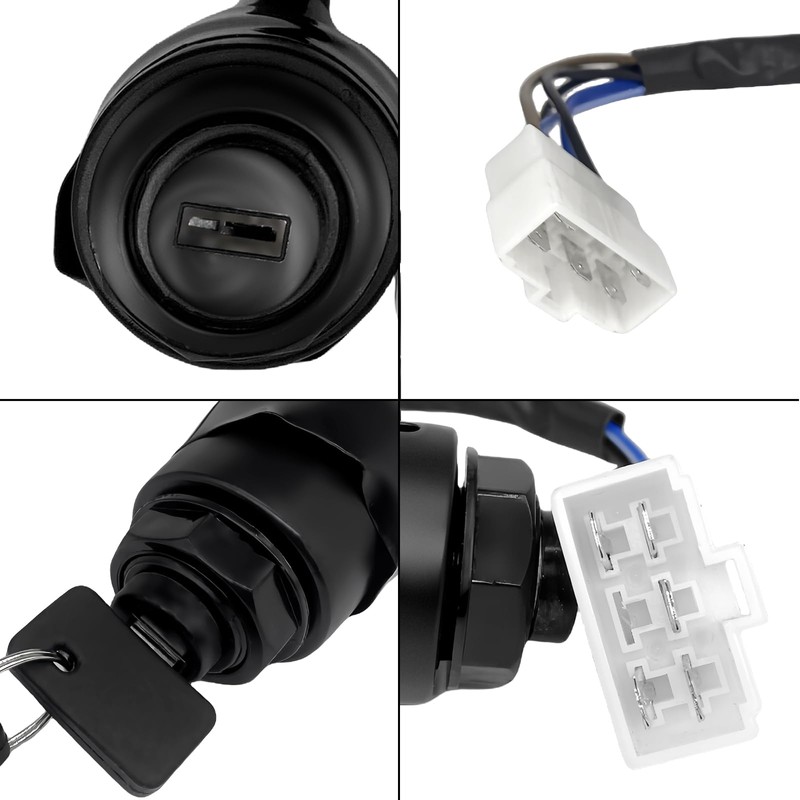 Ignition Key Switch for Kawasaki Mule 610 4X4 KAF400 KAF