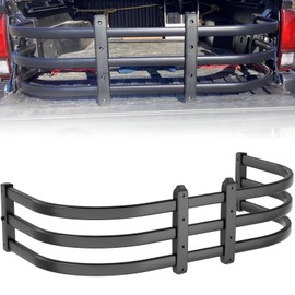 YZONA Truck Bed Extender, Aluminum Tailgate Extender, 55"-68" Adjustable Length, Drill Required, Fits for Tacoma, Gladiator, Frontier, Colorado/Canyon, Ranger, Ridgeline