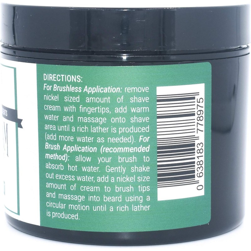 Taconic Shave, All Natural Shave Cream – Highly-Concentrated, Shaving Cream