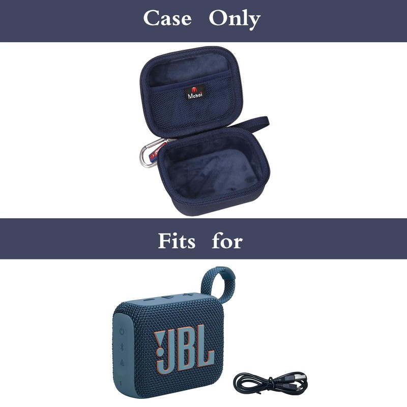 Mchoi Hard Storage Case for JBL Go 4 Go3 Go