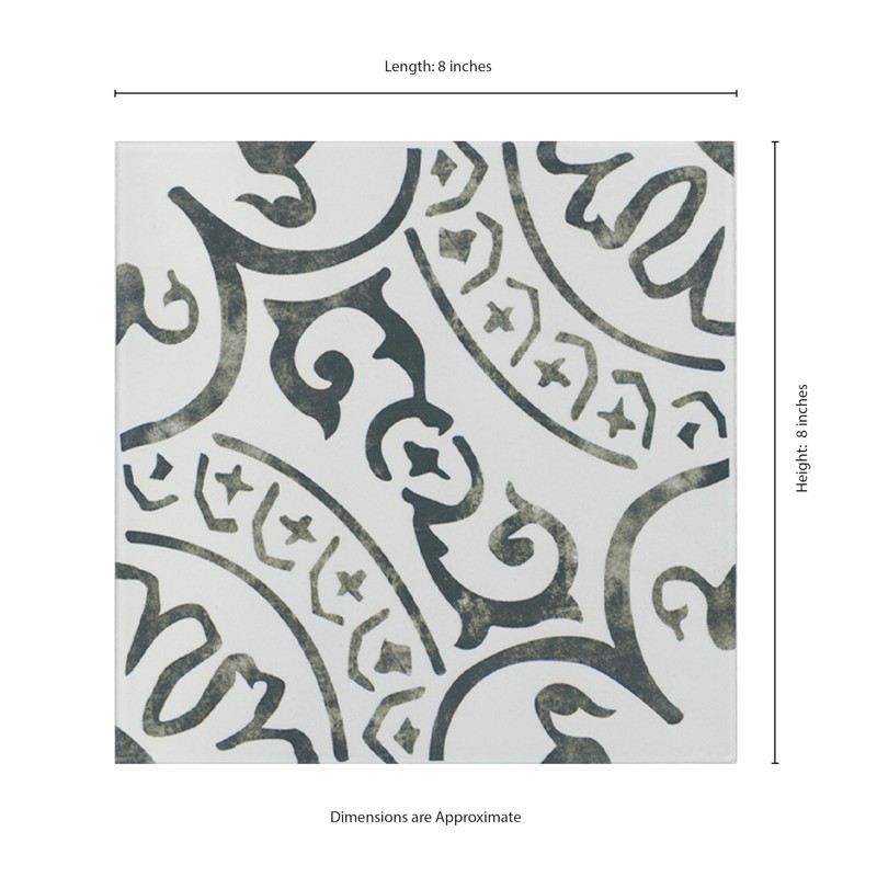MSI La Paloma Encaustic 8 in. x 8 in. Glazed
