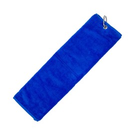 Longridge Luxury 3 Fold Golf Handtuch - Blau,