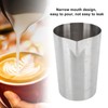 Milk Frothing Pitcher 304 Stainless Steel Rust Proof Multipurpose 840ml