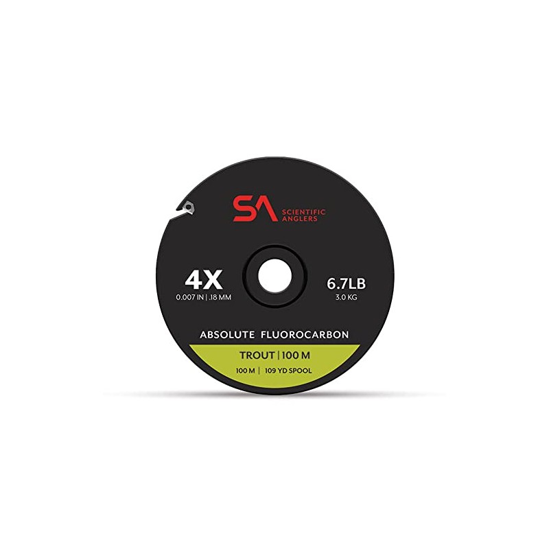 Scientific Anglers Absolute Fluorocarbon Trout Tippet (100M - 4X)