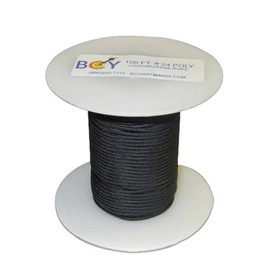 BCY 24 D-Loop Material Black 100 ft.