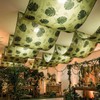 Moukeren 3 Pcs 36 ft Rainforest Palm Leaves Decorations for