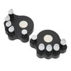 2PCS Piano Finger Exerciser Silicone Hand Grip Trainer Ergonomic Tension