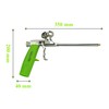 ToolSpace Universal Foam Gun for Application with Precision Dosage Aluminium