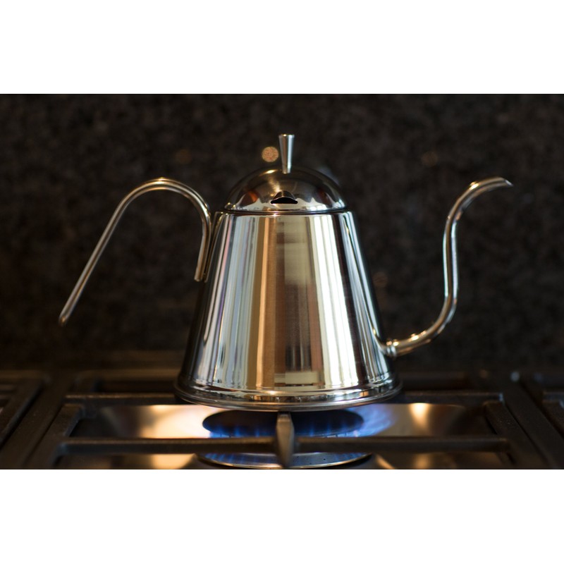 Yoshikawa Fons Drip Pot 3.3 gal (1.0 L) YH8294 Silver