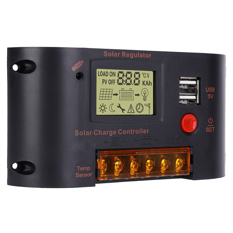 Solar Panel Regulator Photovoltaic Power Generation Controller 10A for Lead