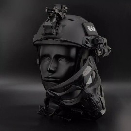 Unbranded Tactical Airsoft Face Mask CS Protection AF Helmet Mask Skull Breathable Mask US