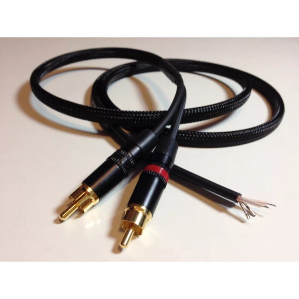 Mogami Custom Mogami Neutrik Rean Gold RCA 4FT Cable for