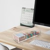 WORHE Sticky Note Holder 3in1 Clear Acrylic Memo Holder Desk