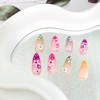 Cute French Tip Press on Nails Medium Almond Fake Nails