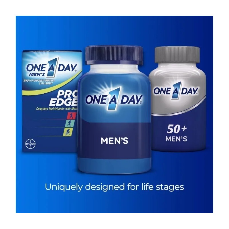 One A Day Vitaminas Premium Hombre (200 Tabletas) Americano Sin