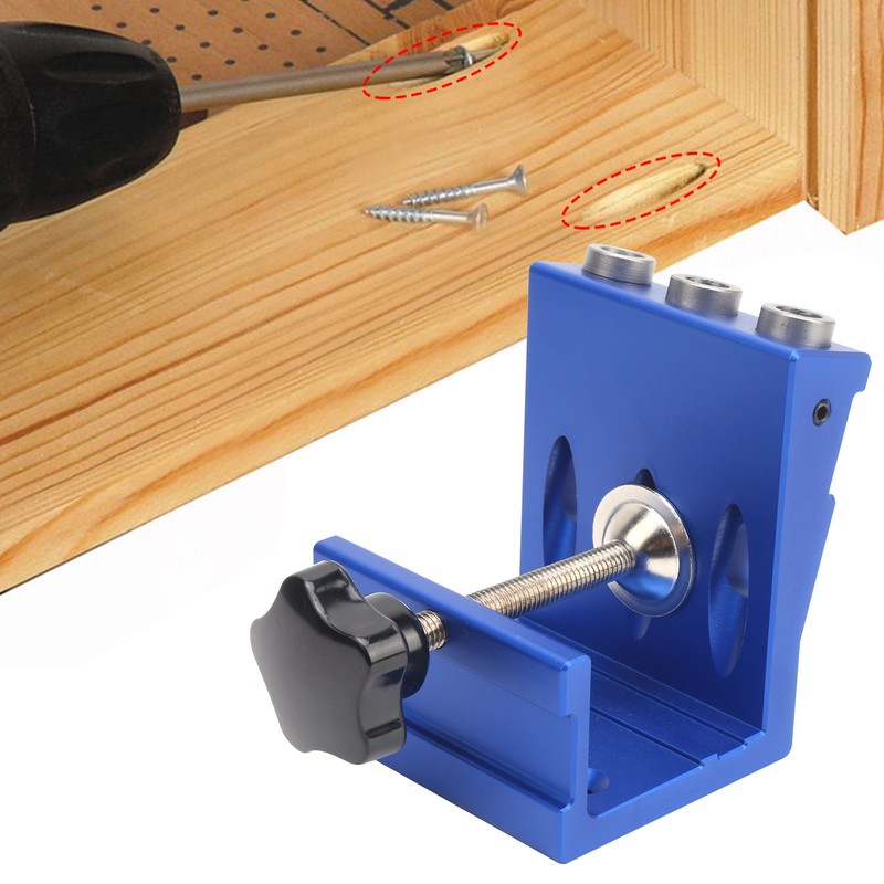Hole Jig Aluminum Alloy Woodworking Industrial Supplies Processing Board Thickness